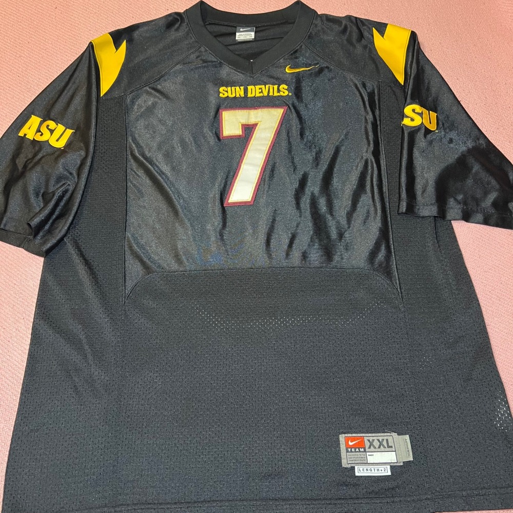Nike ASU Arizona State Sun Devils Football Jersey Mens XXL Number 7 Authentic - Picture 2 of 9